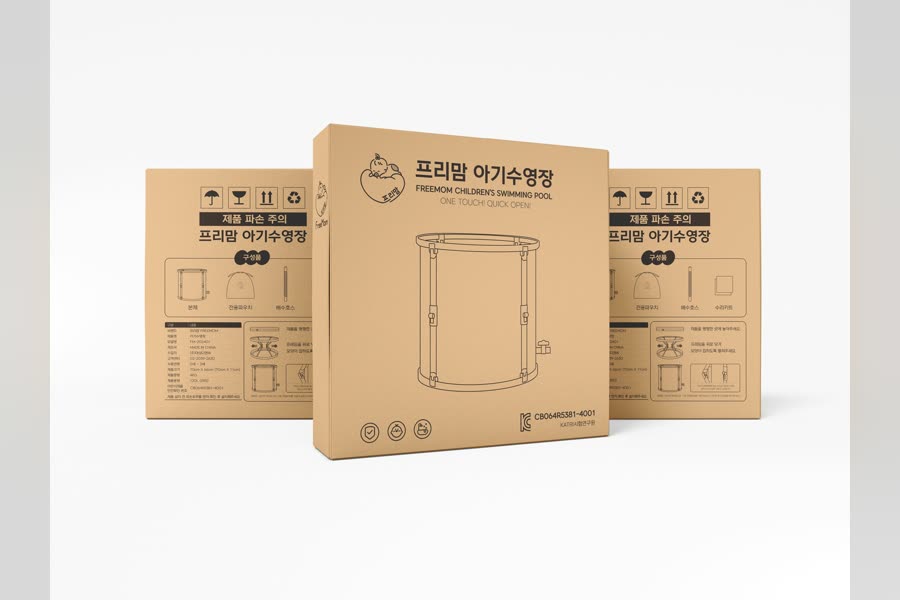 프리맘 유아용품 · 패키지 · 사용설명서