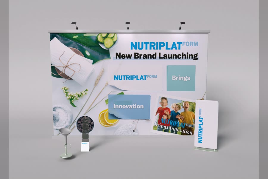 NUTRIPLAT 신제품 론칭 · 백월 · 부스